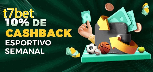 10% de bônus de cashback na t7bet